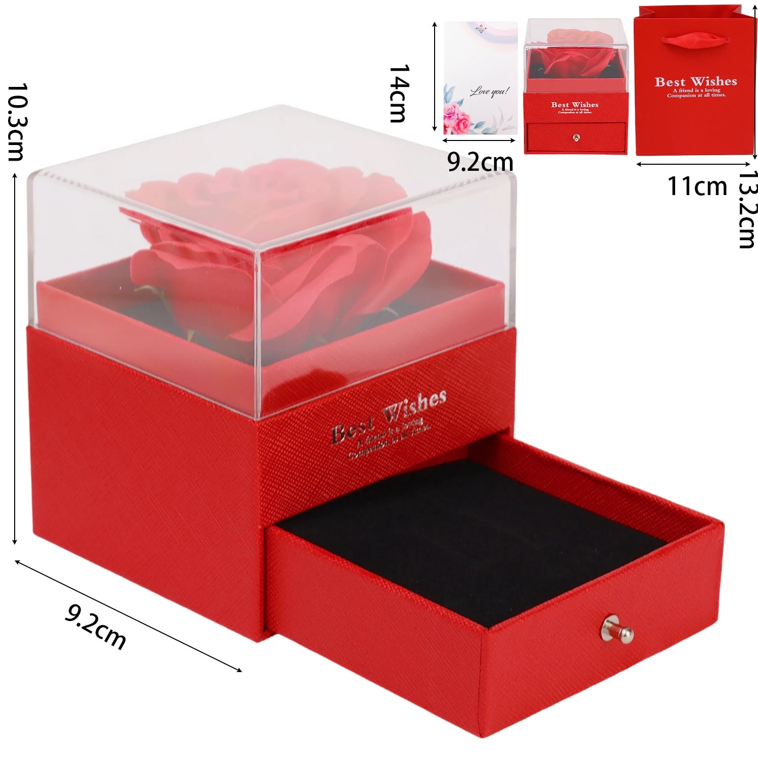 Rose Flower Gifts Box
