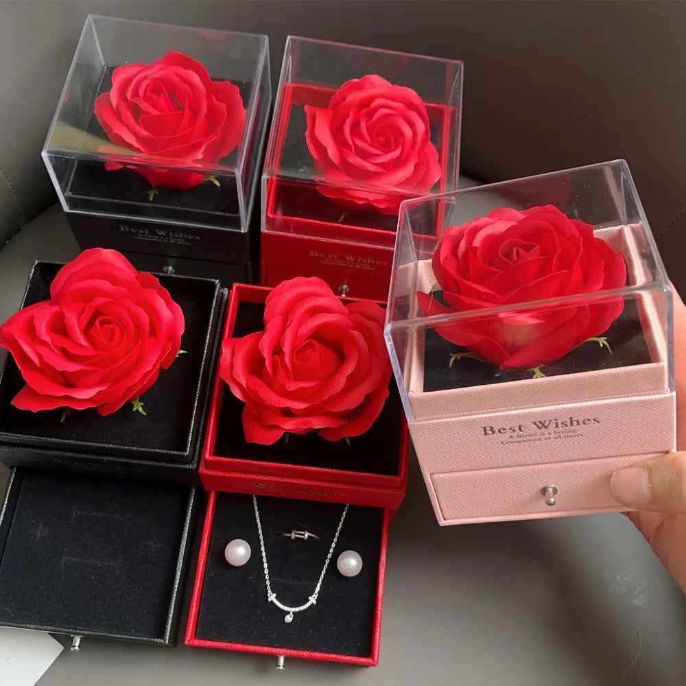 Rose Flower Gifts Box