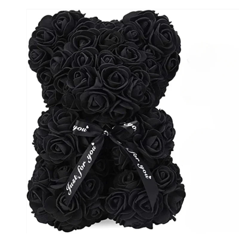 Artificial Flower Rose Teddy Bear